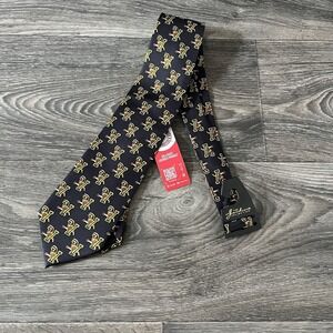 University Of Vermont Tie UVM Catamounts Official Necktie New With Tags Black